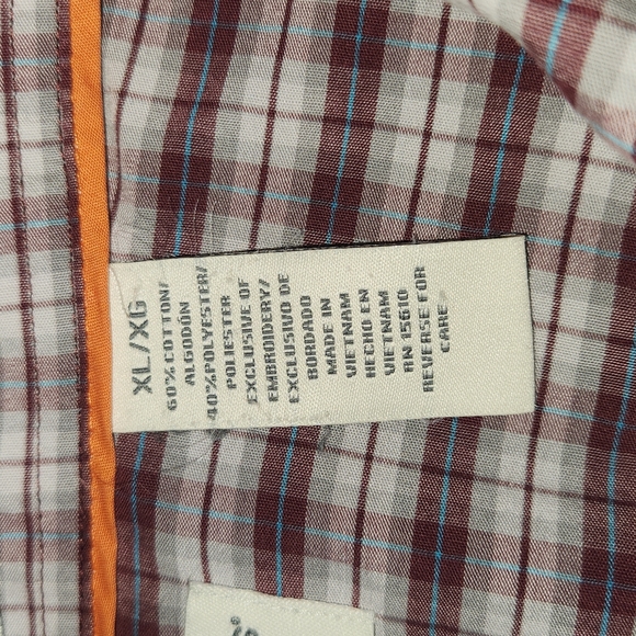 DOCKERS MENS LONG SLEEVES BUTTON DOWN SHIRT SIZE XL - Picture 8 of 10